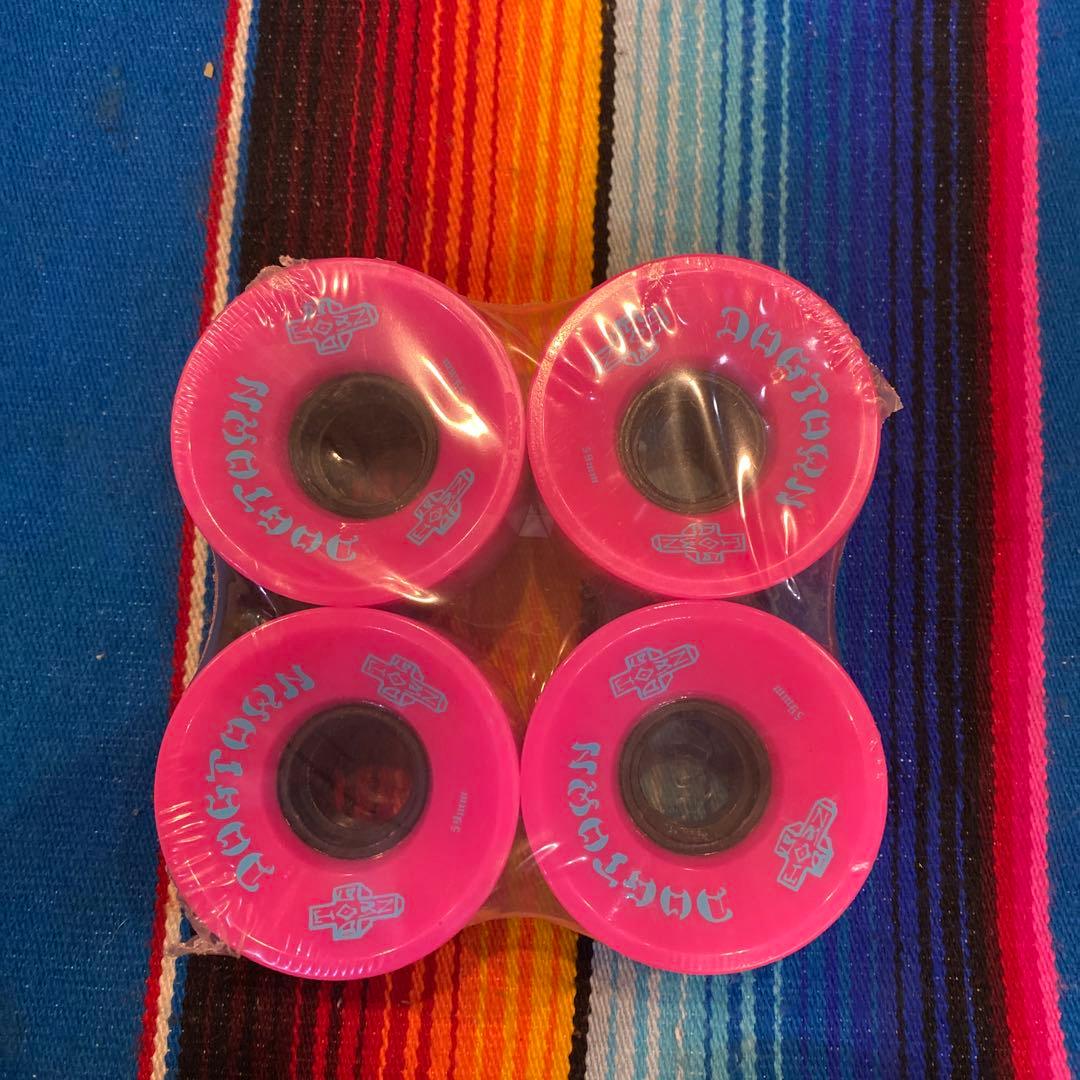 DOG TOWNスケートボードホイール 59mm ピンク 4個セット