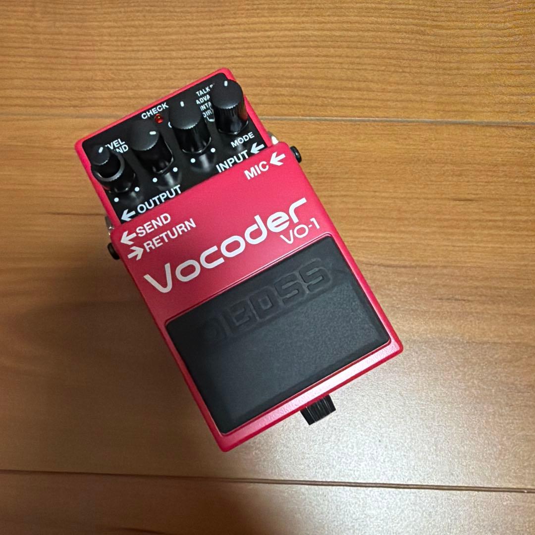 BOSS Vocoder VO-1 エフェクター　マイク　ケーブル　セット