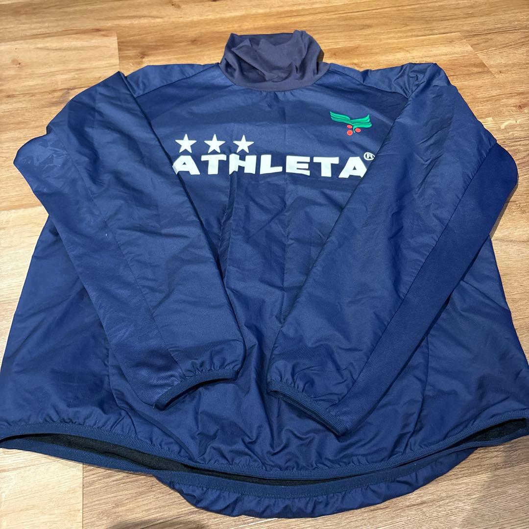 ATH LETA ネイビー ピステ裏地あり上下