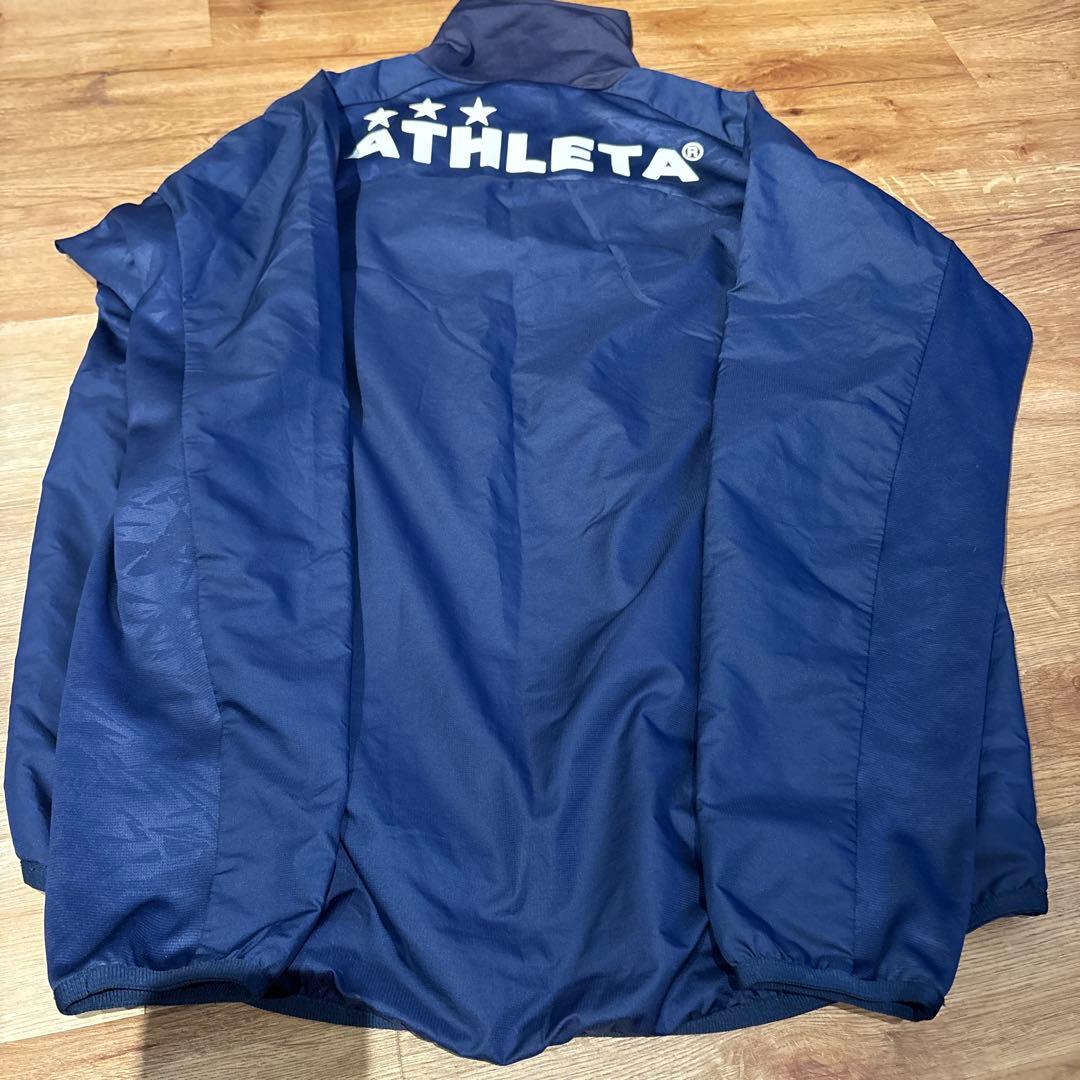 ATH LETA ネイビー ピステ裏地あり上下