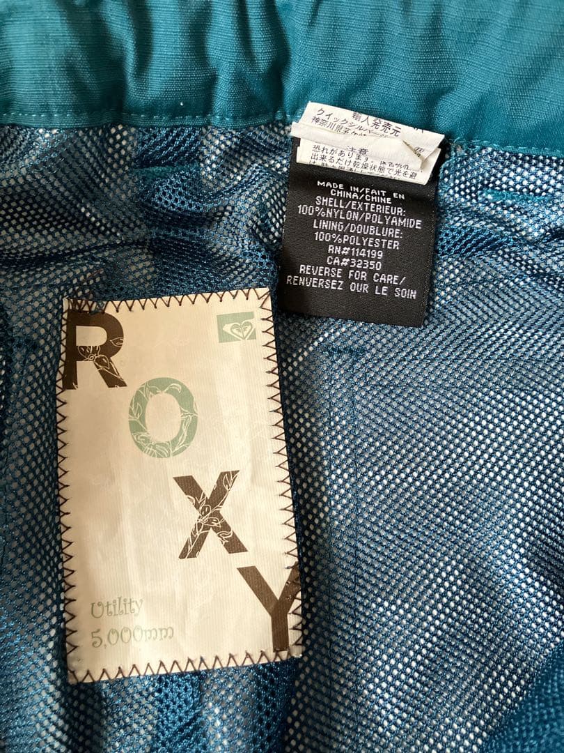 【備品】ROXY スノボウェア スノーパンツ グリーン 深緑