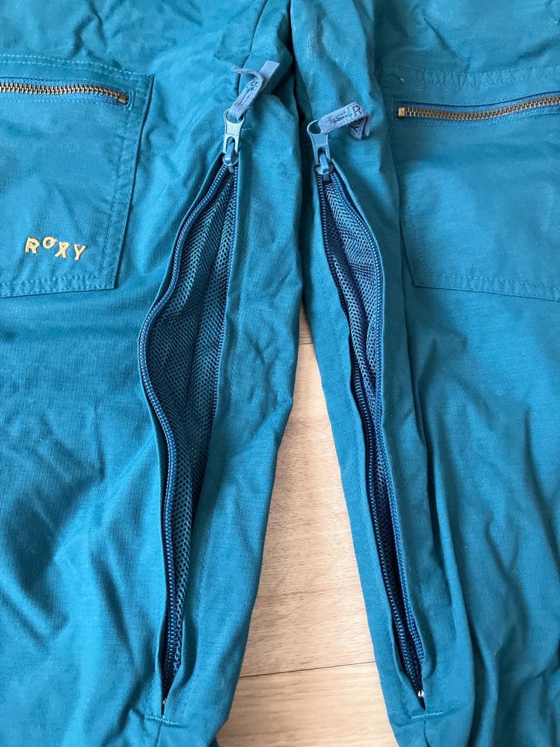 【備品】ROXY スノボウェア スノーパンツ グリーン 深緑
