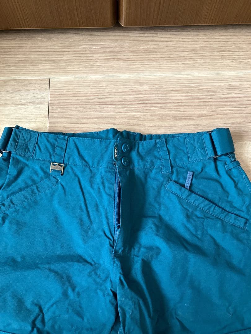 【備品】ROXY スノボウェア スノーパンツ グリーン 深緑