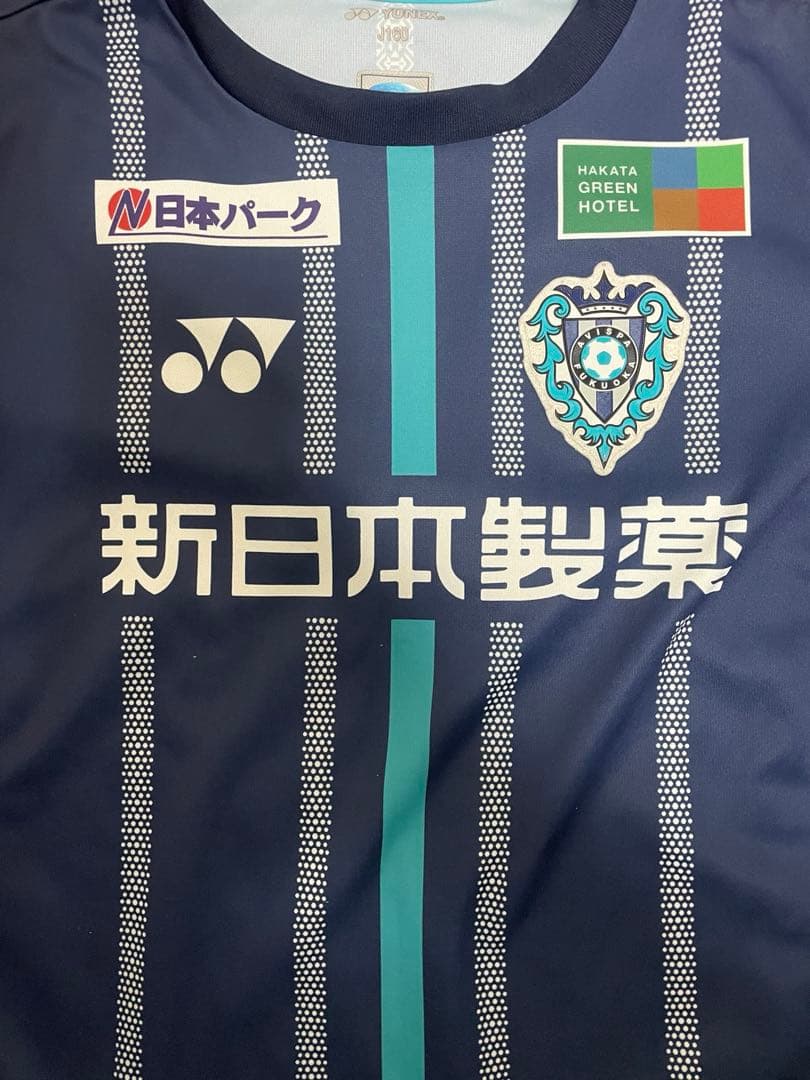 【中古】アビスパ福岡ユニフォーム　ジュニア　160 キッズ