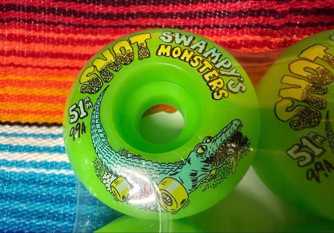 【SNOT】スノット　ウィール　51mm 99A スケボー　スケートボード