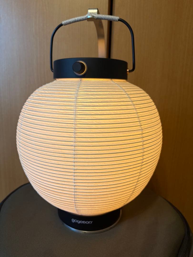 goyemon ANCOH-庵光- 提灯✕ソーラーLED 専用スタンドセット