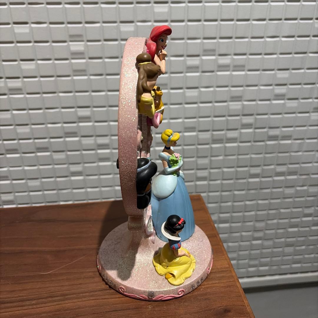 Disney ディズニー プリンセス ミラースタンド 陶器 置物
