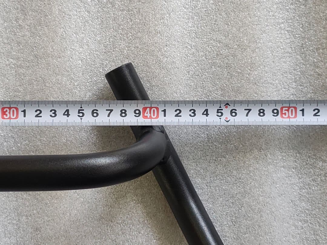 MTB用アルミドロップバー　400mm