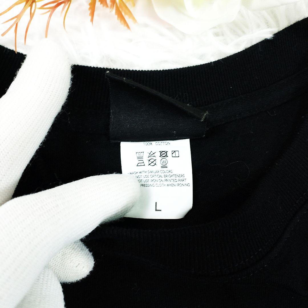 【美品】藤井風 燃えよ ツアー限定Tシャツ ロンT L 黒 両面プリント