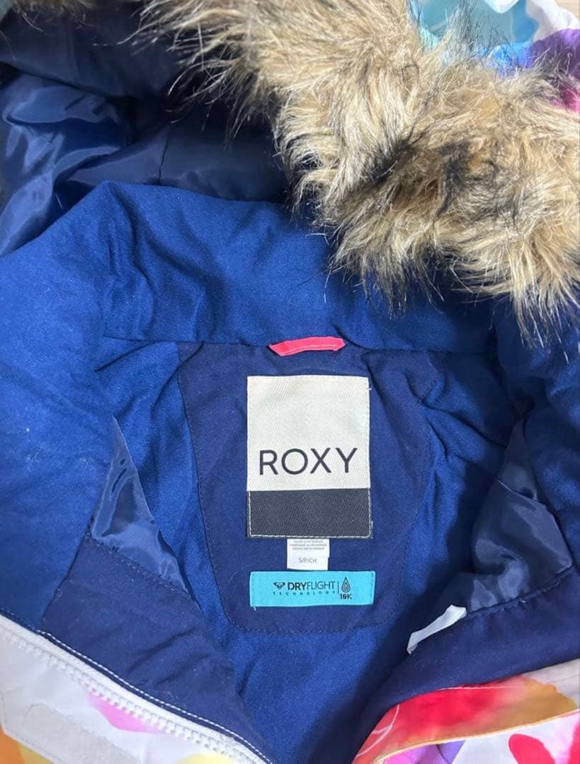 ROXY スノボウェア 4点セット ジャケット パンツ 手袋 ゴーグル ピンク