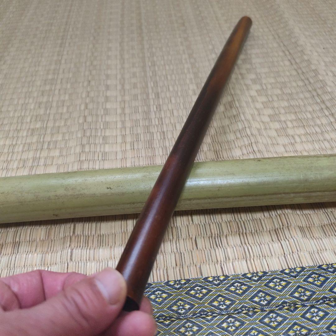 燻竹製 篠笛 唄物 六本調子