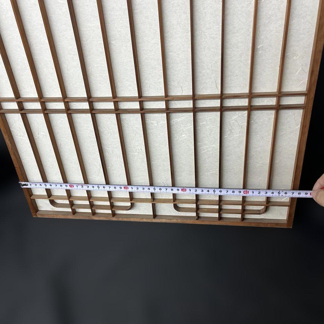 源氏襖　襖　　2枚セット　書院戸 インテリア　飾り　建具　アンティーク　美術品