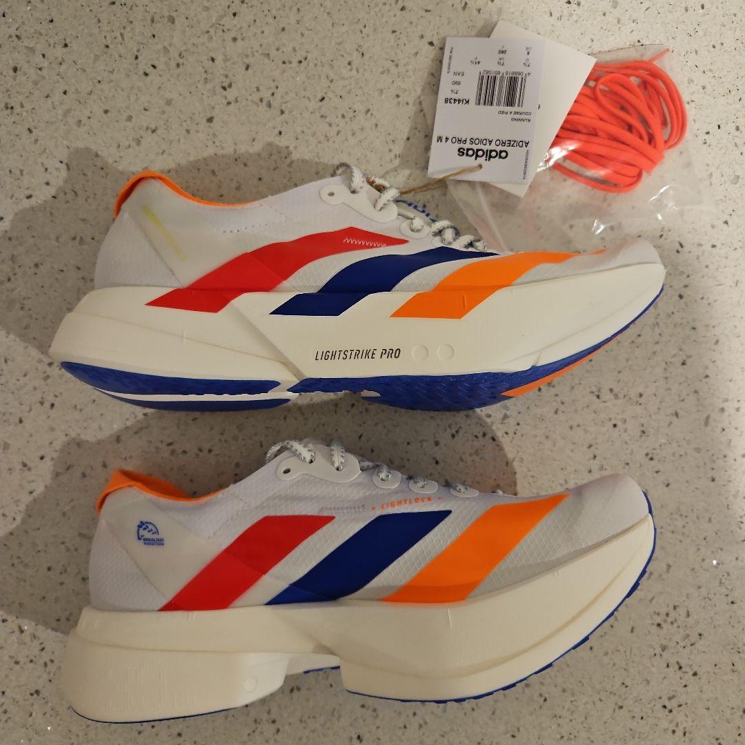 新品未使用adidas 26.0 アディオスプロ4 ソウルマラソン2026限定