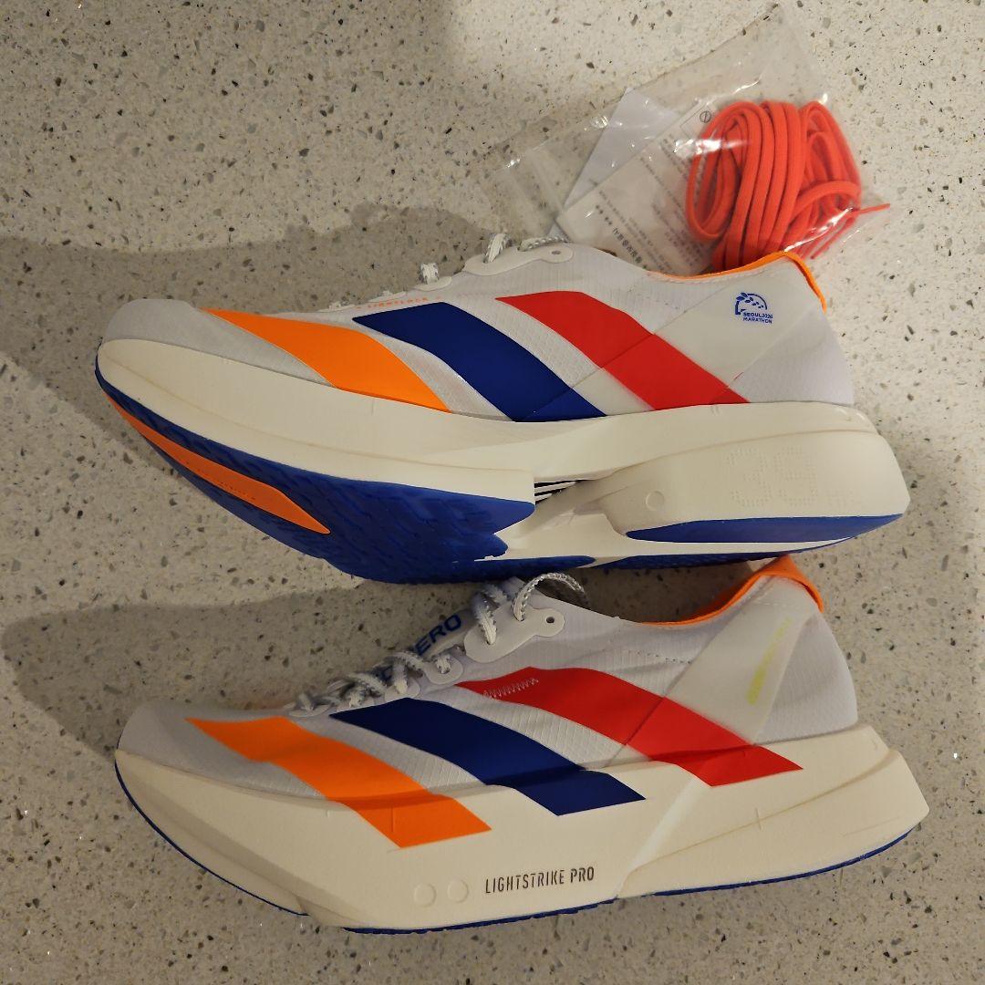 新品未使用adidas 26.0 アディオスプロ4 ソウルマラソン2026限定