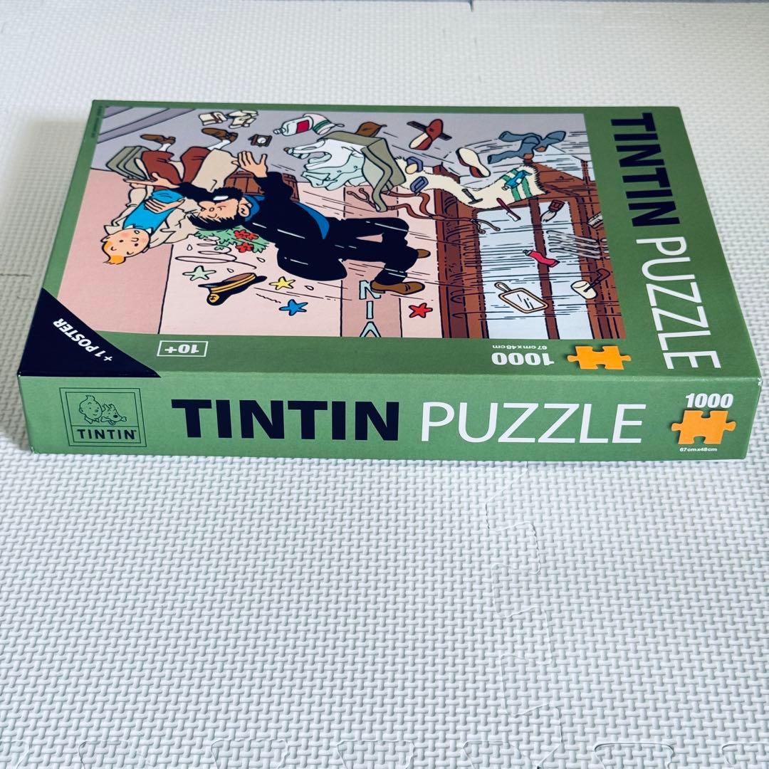 入手困難 TINTIN タンタンの冒険 ジグソーパズル 1000ピース レア