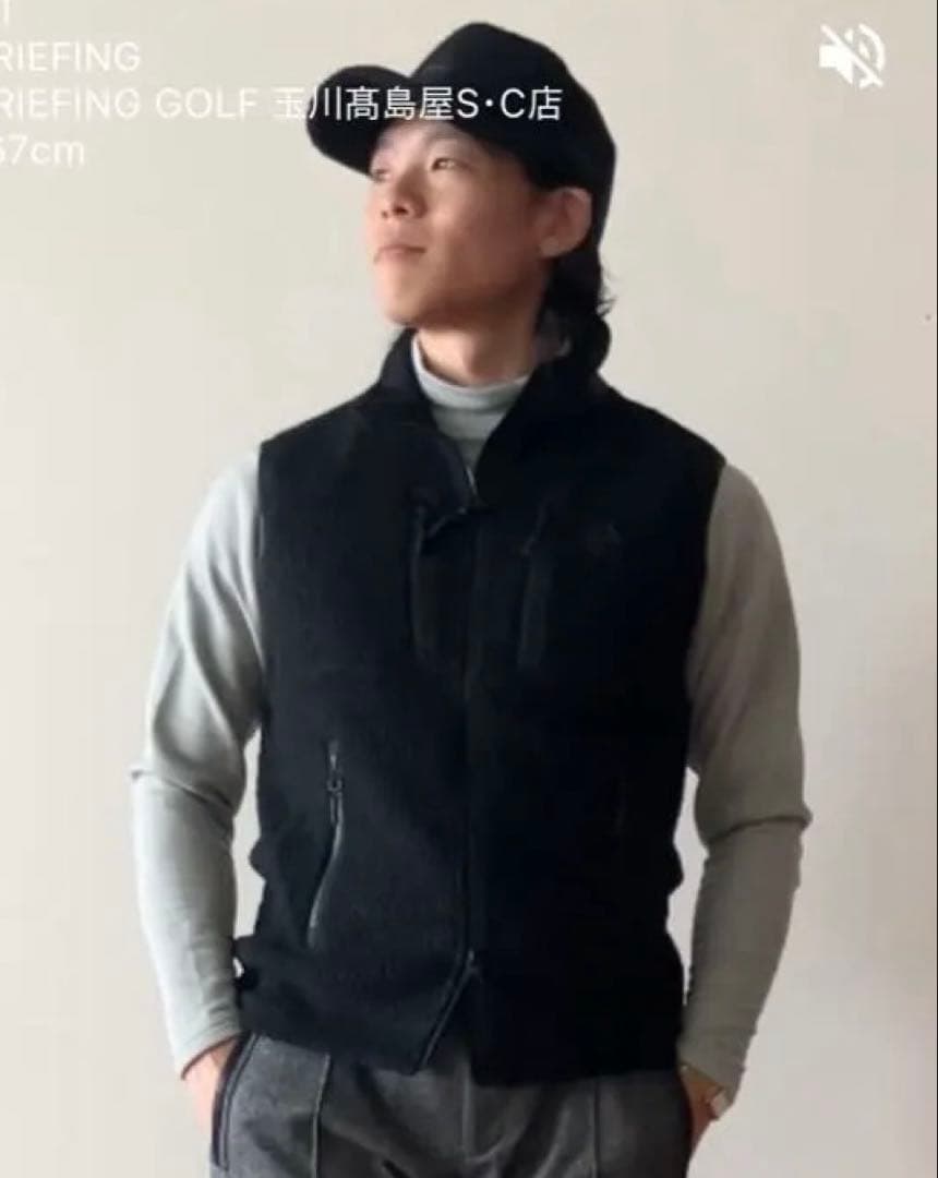 【美品】URBAN ATHLETE コレクション ウールボアジップアップベスト