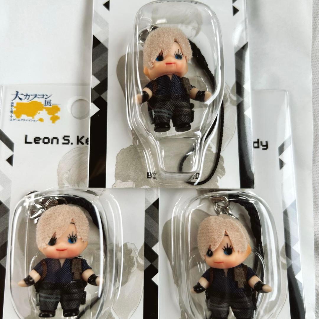 《新品・大カプコン展限定》レオン S・ケネディ キューピー 3個セット