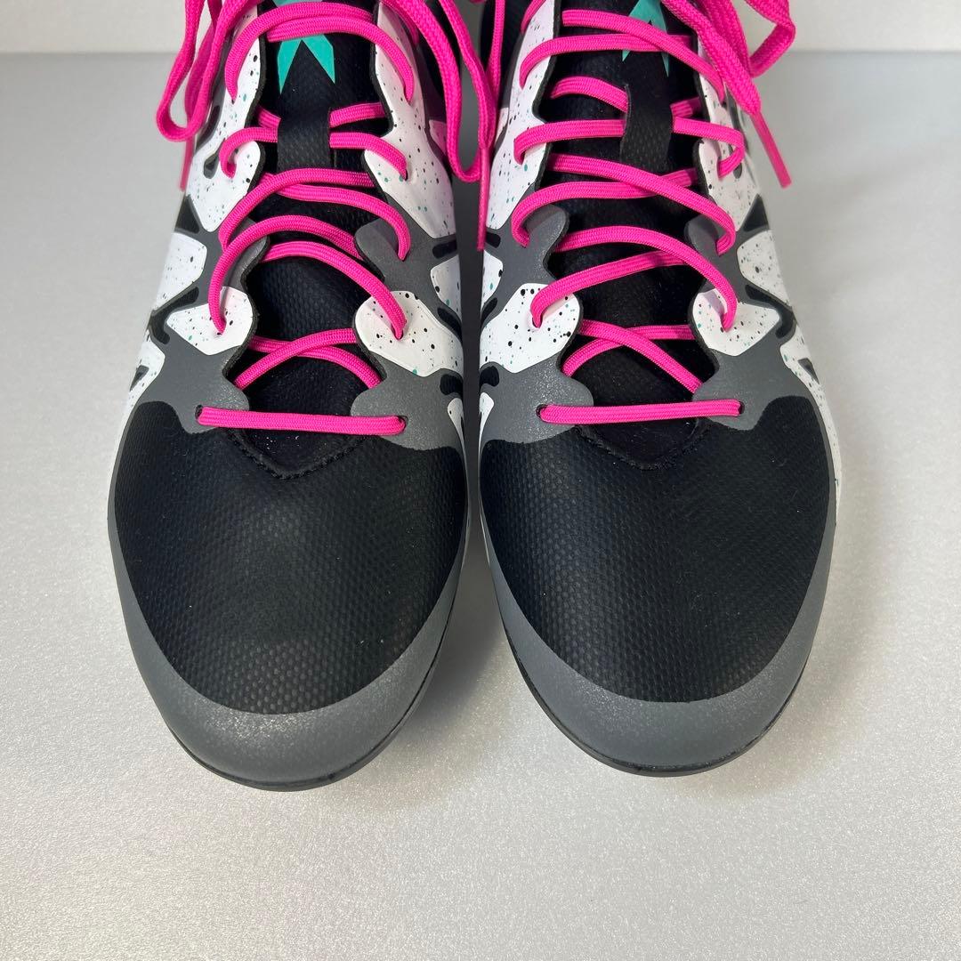 【極美品】adidas サッカースパイク X15.2 黒 ピンク 26.0
