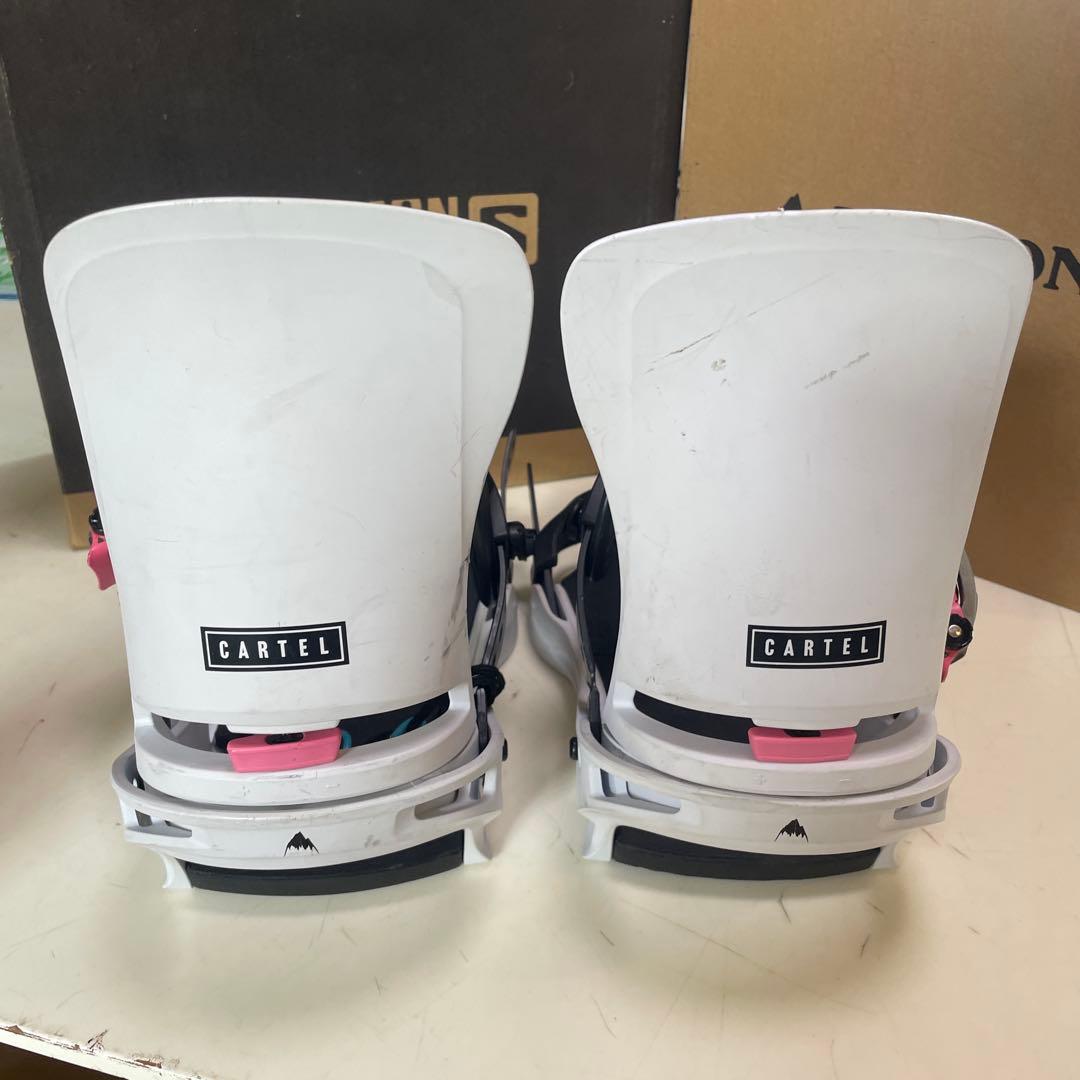 BURTON　バートン　スノーボード　バインディング　カーテル　ReFLEX　M