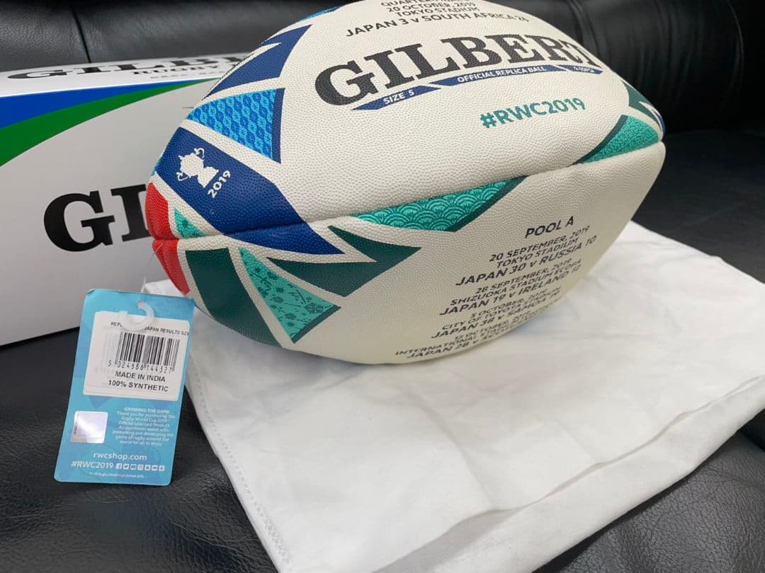 RWC2019 ラグビー日本代表決勝トーナメント初進出 記念ボール