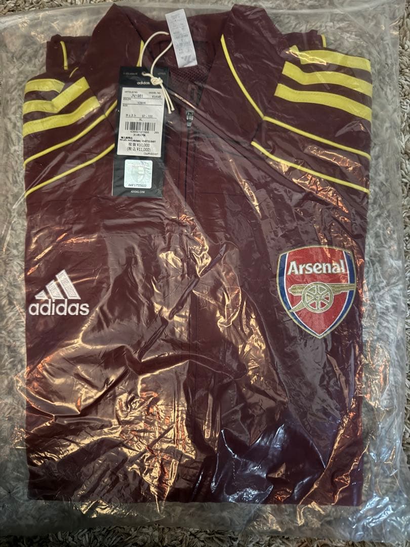 正規品 新品未使用 アーセナル 23/24シーズン アンセムジャケット XL