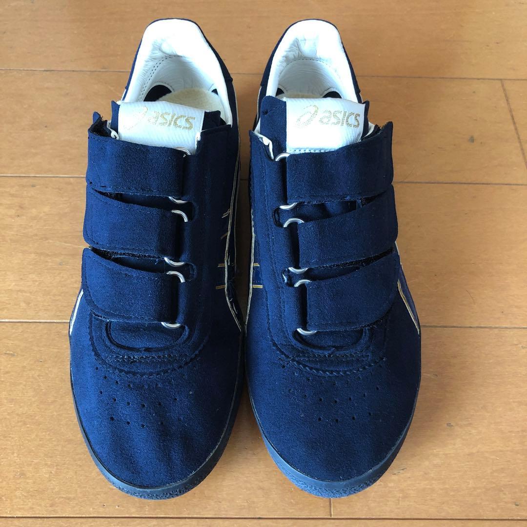 asics ネイビー バレーボールシューズ　審判用