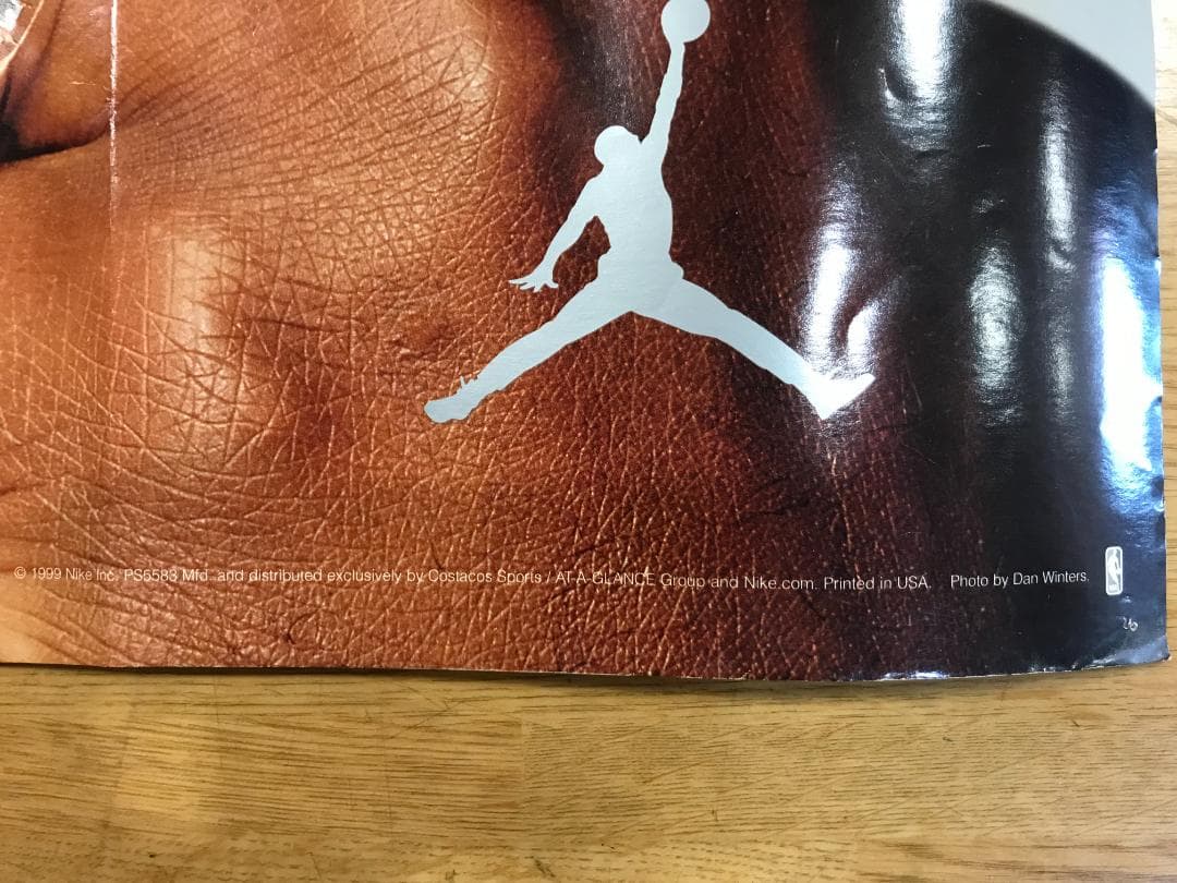 NIKE VINTAGE Michael Jordan 6リングス89X58cm