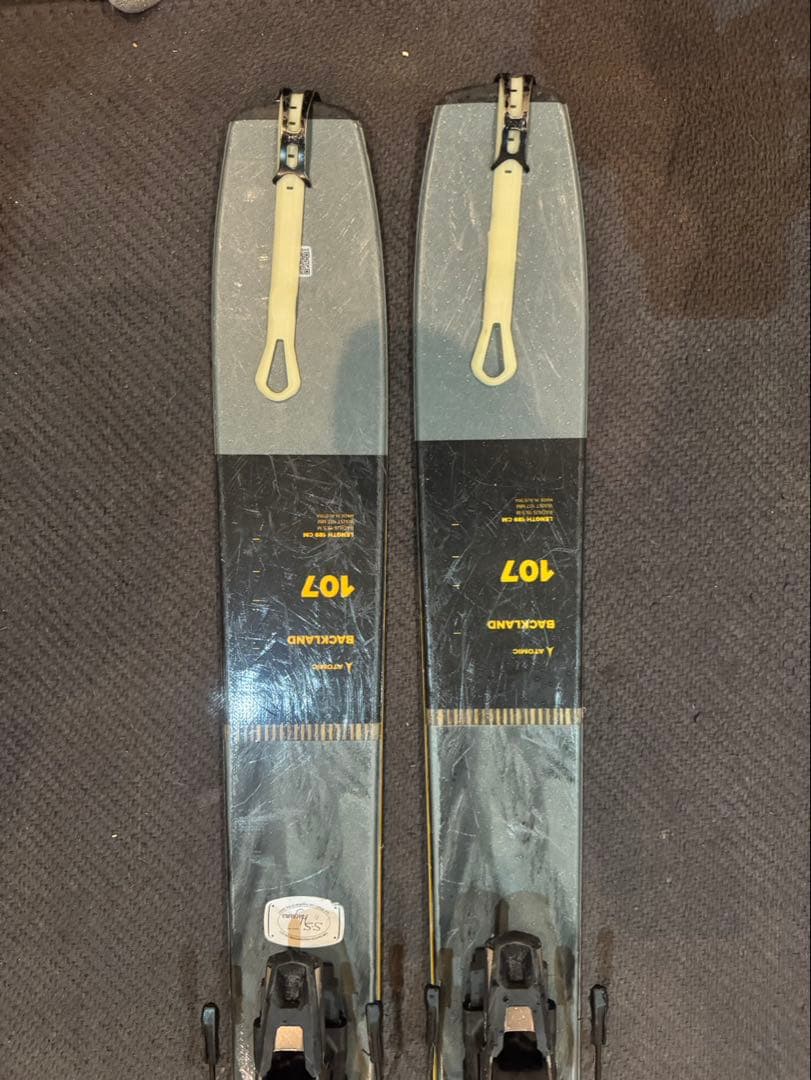 Atomic アトミック バックランド107 スキー 板 189cm