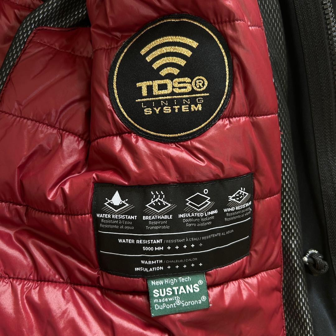 VOLCOM スノーボードウェア ネイビー　Lサイズダウンジャケット