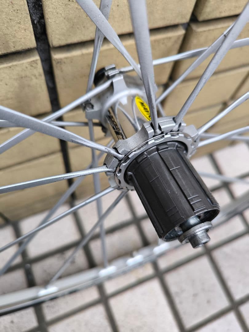 MAVIC キシリウムSL シマノ セラミックベアリングに交換済 カンパフリー付