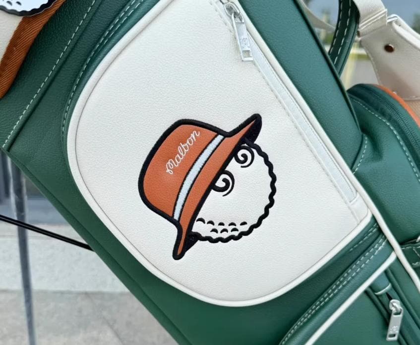 Malbonキャディバッグ キャスター付き韓国モデル トローリー型大容量完売人気