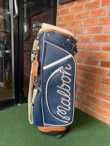 Malbonキャディバッグ キャスター付き韓国モデル トローリー型大容量完売人気