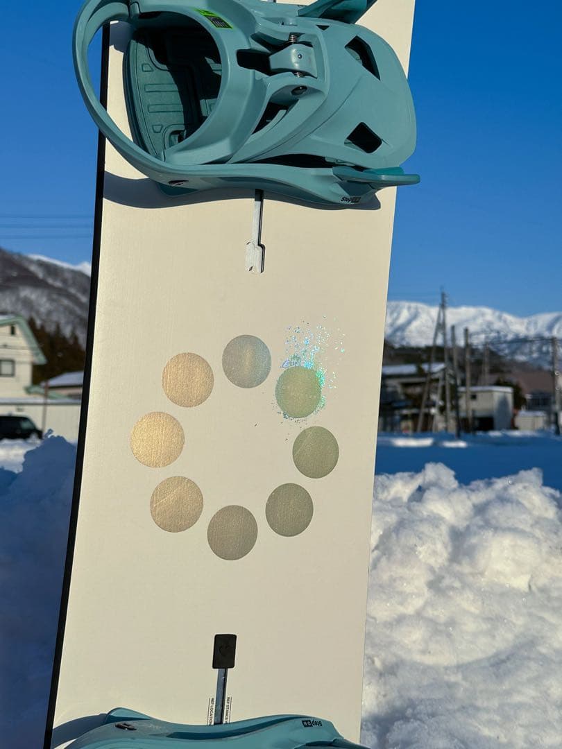Burtonバートングリルマスターボード 155とバインディングM