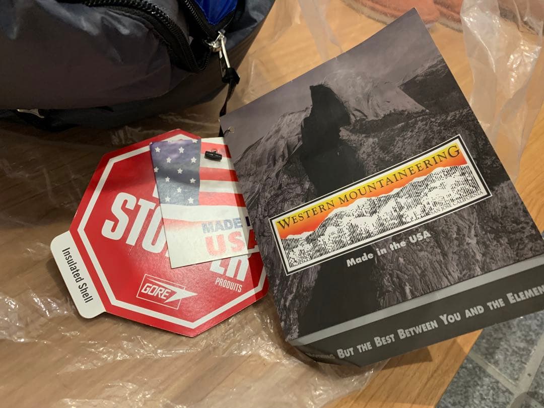 新品未使用WESTERN MOUNTAINEERING Puma Gore WS