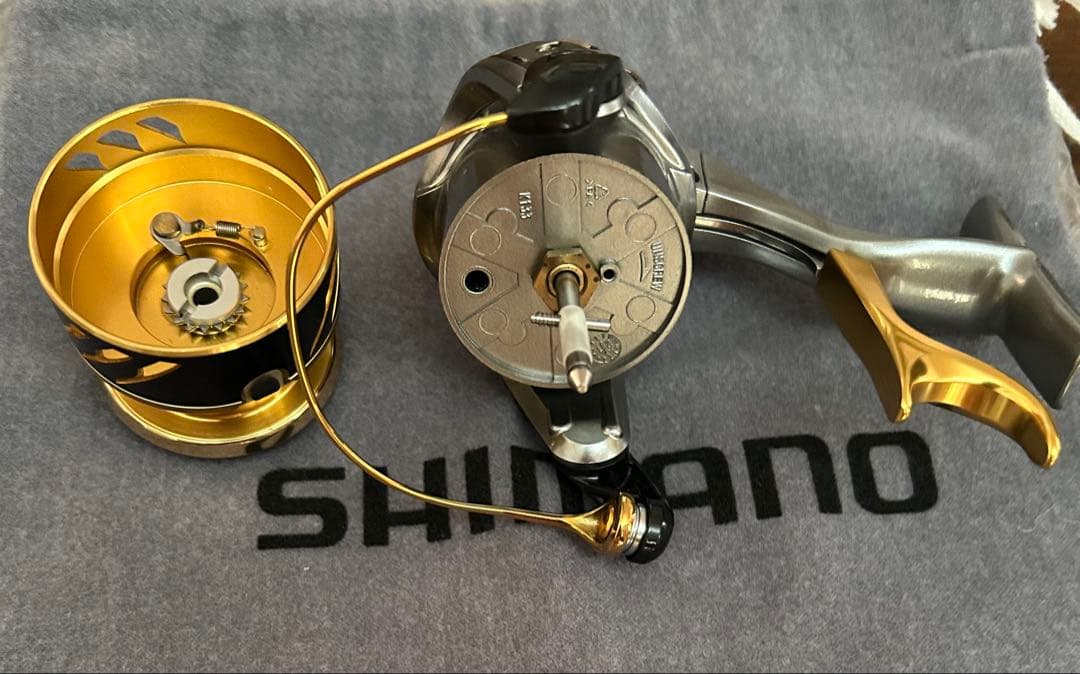 シマノ16BB-Xデスピナ2500DXGヤエン釣り用逆転音出し改造済美品