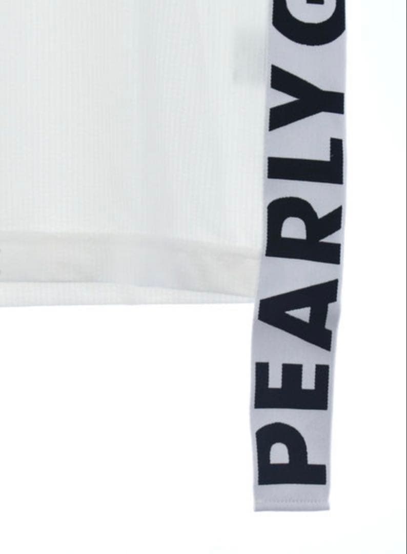 PEARLY GATES ホワイト ポロシャツ