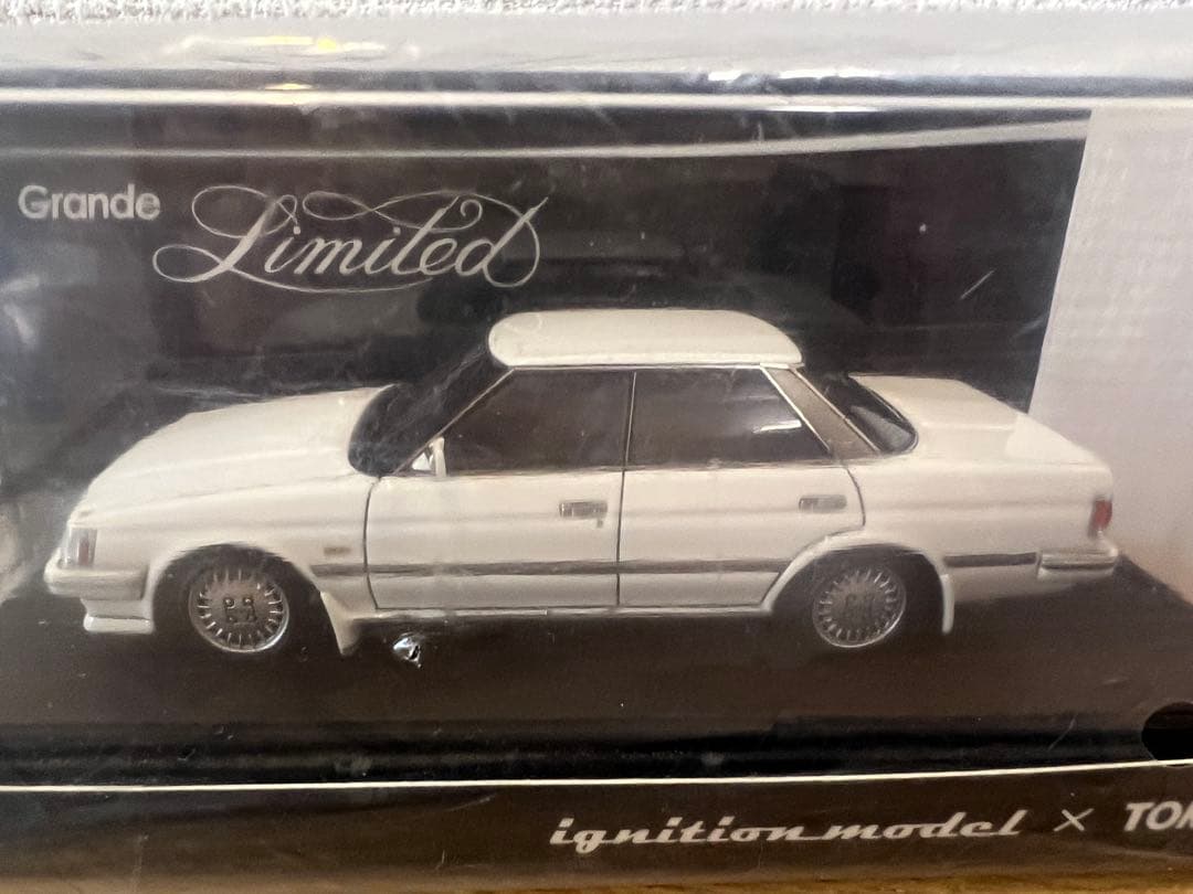トヨタ マークⅡ グランデ リミテッド 白 ignition トミーテック