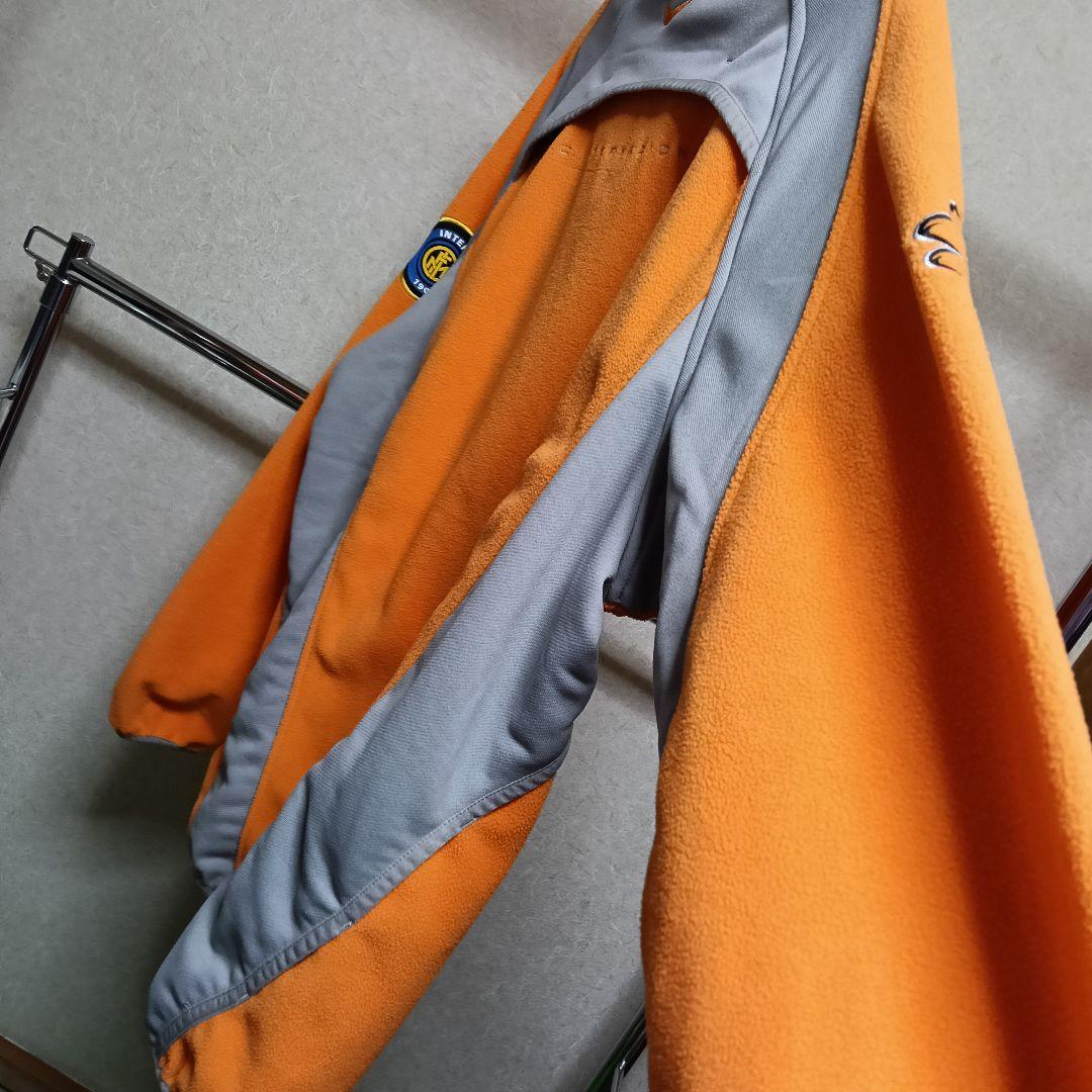 【超美品】インテルミラノ Y2K／2000s／フリースジャケット オレンジ／M