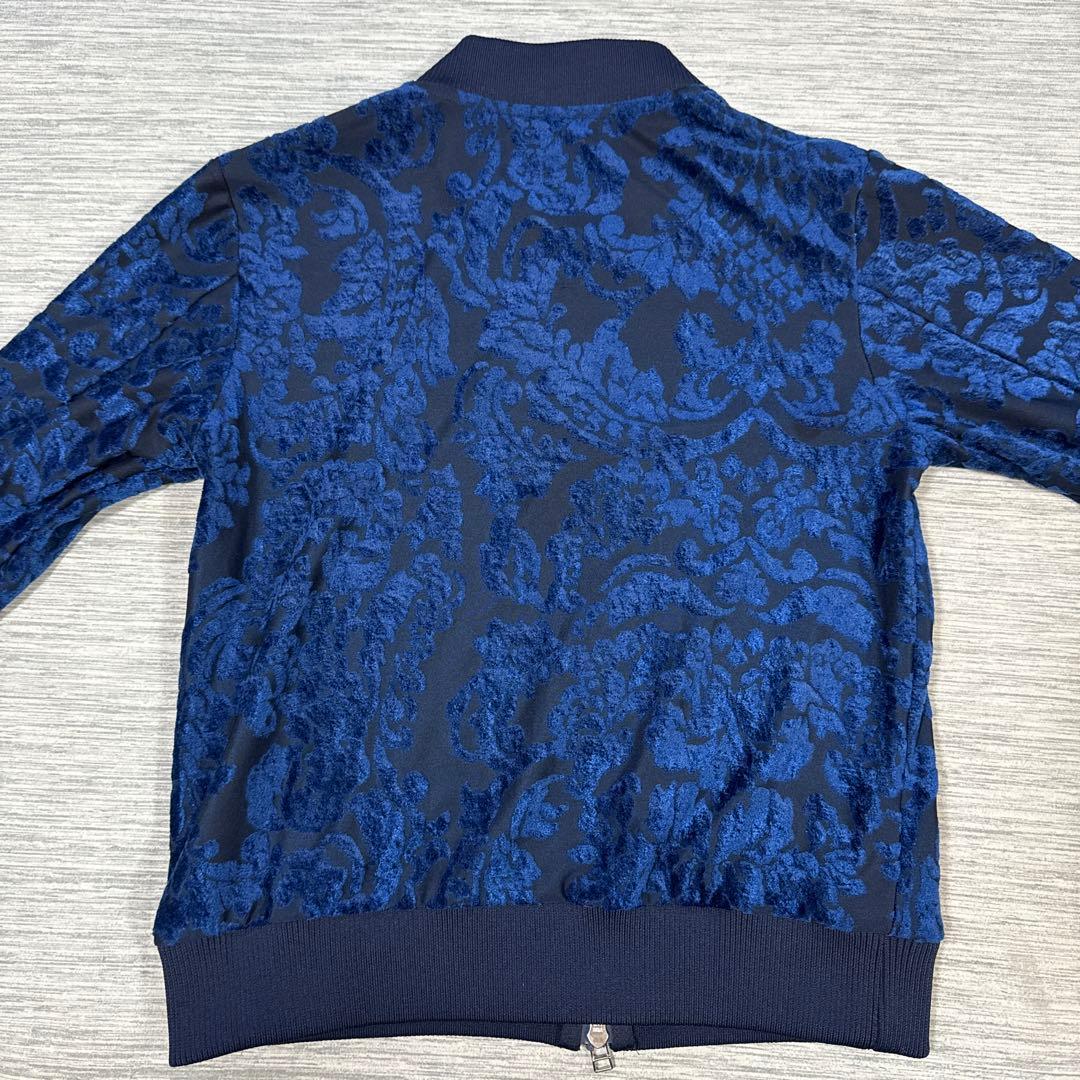 美品　CALLAWAY キャロウェイ ベロア総柄ジップジャケット