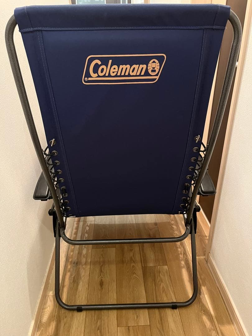 【手渡し限定】2台Coleman インフィニティチェアネイビー