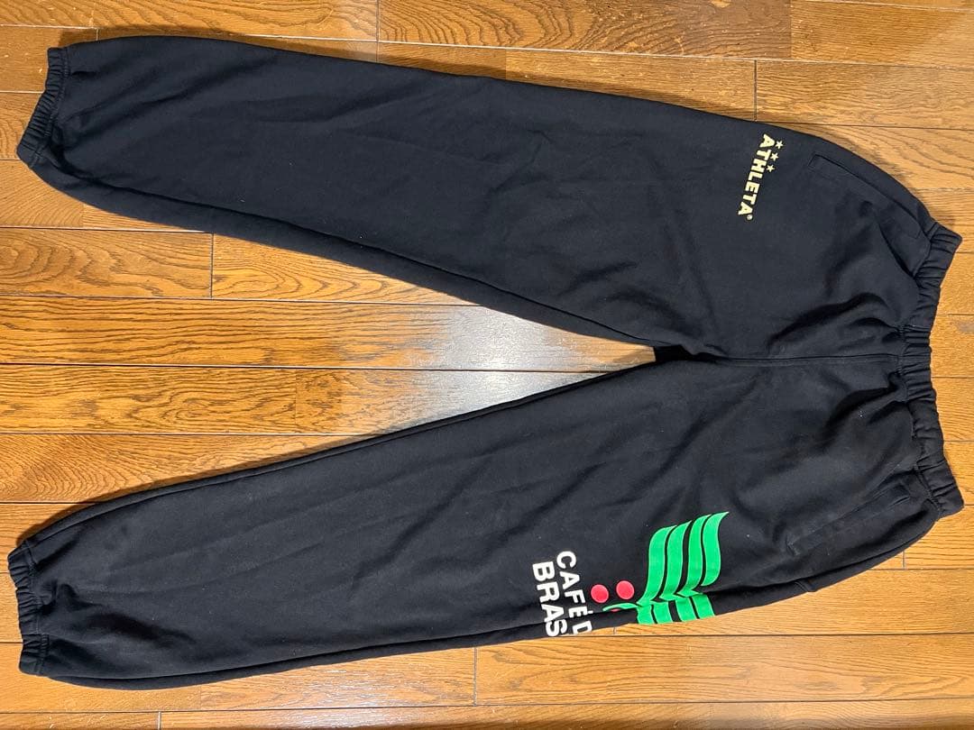 ATHLETA サッカー用ジャージ ブラック　Oサイズ