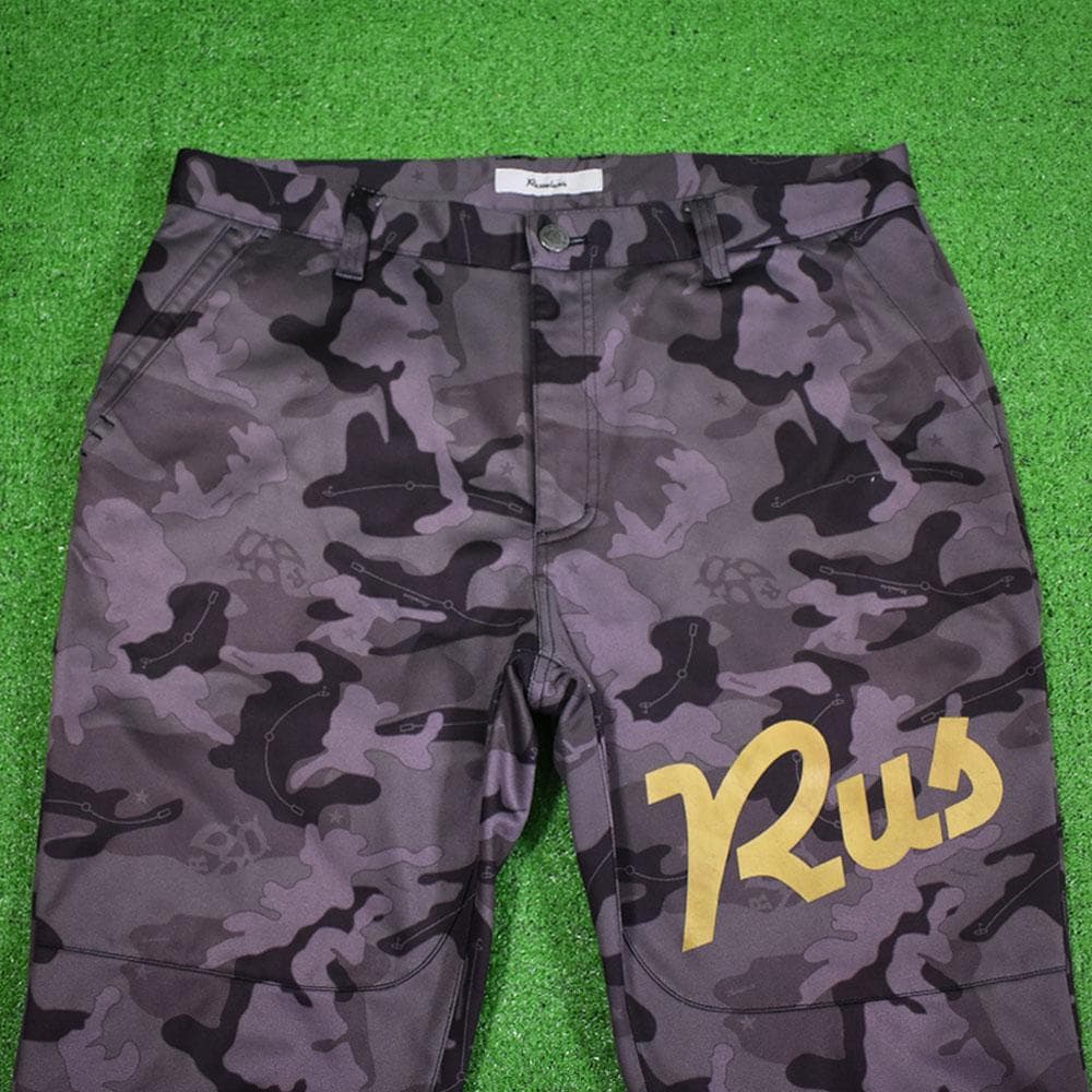 Russeluno/ラッセルノ ゴルフパンツ【グレーカモ/7】美品！