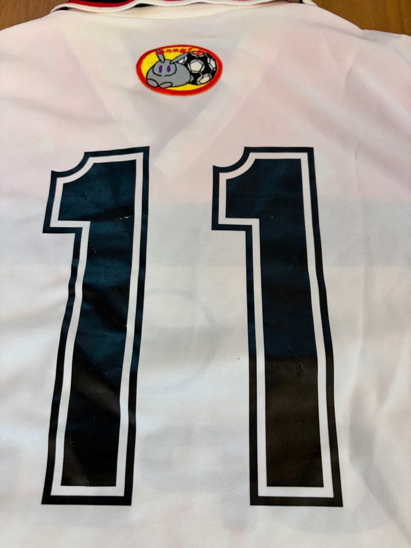 Lotto ACミラン サッカーシャツ ユニフォーム　赤・白・黒　Ｌサイズ