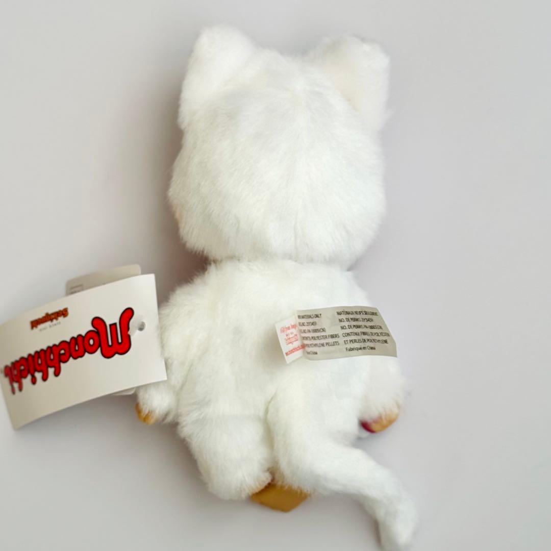 【EU限定・希少】モンチッチ 白い猫 ぬいぐるみ
