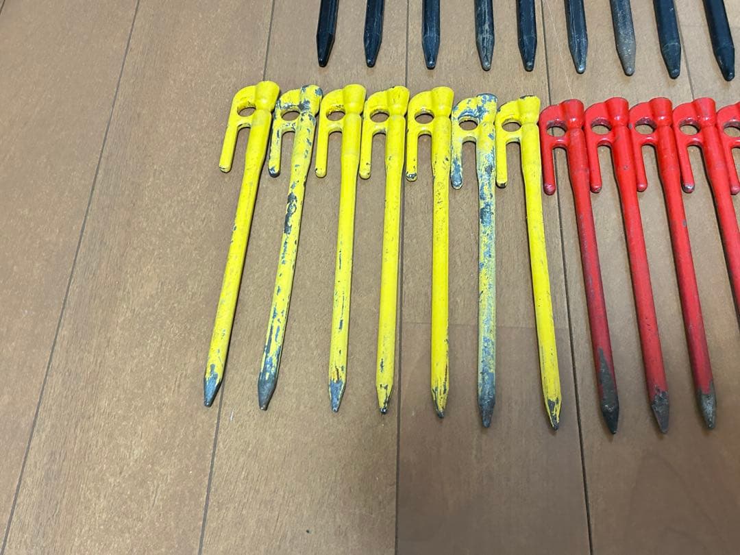 村の鍛冶屋 エリッゼステーク 計48本＋ペグハンマーセット