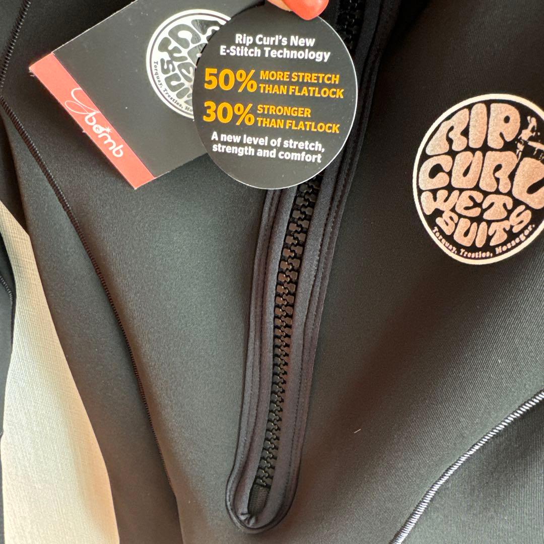 Rip Curl ロングスリーブスプリングウェットスーツ S 黒