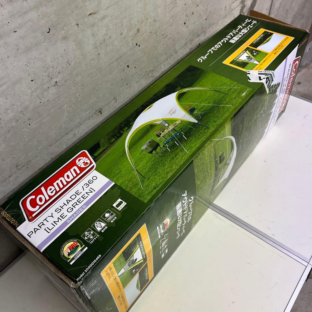 新品　コールマン　パーティーシェード/360 グリーン タープ