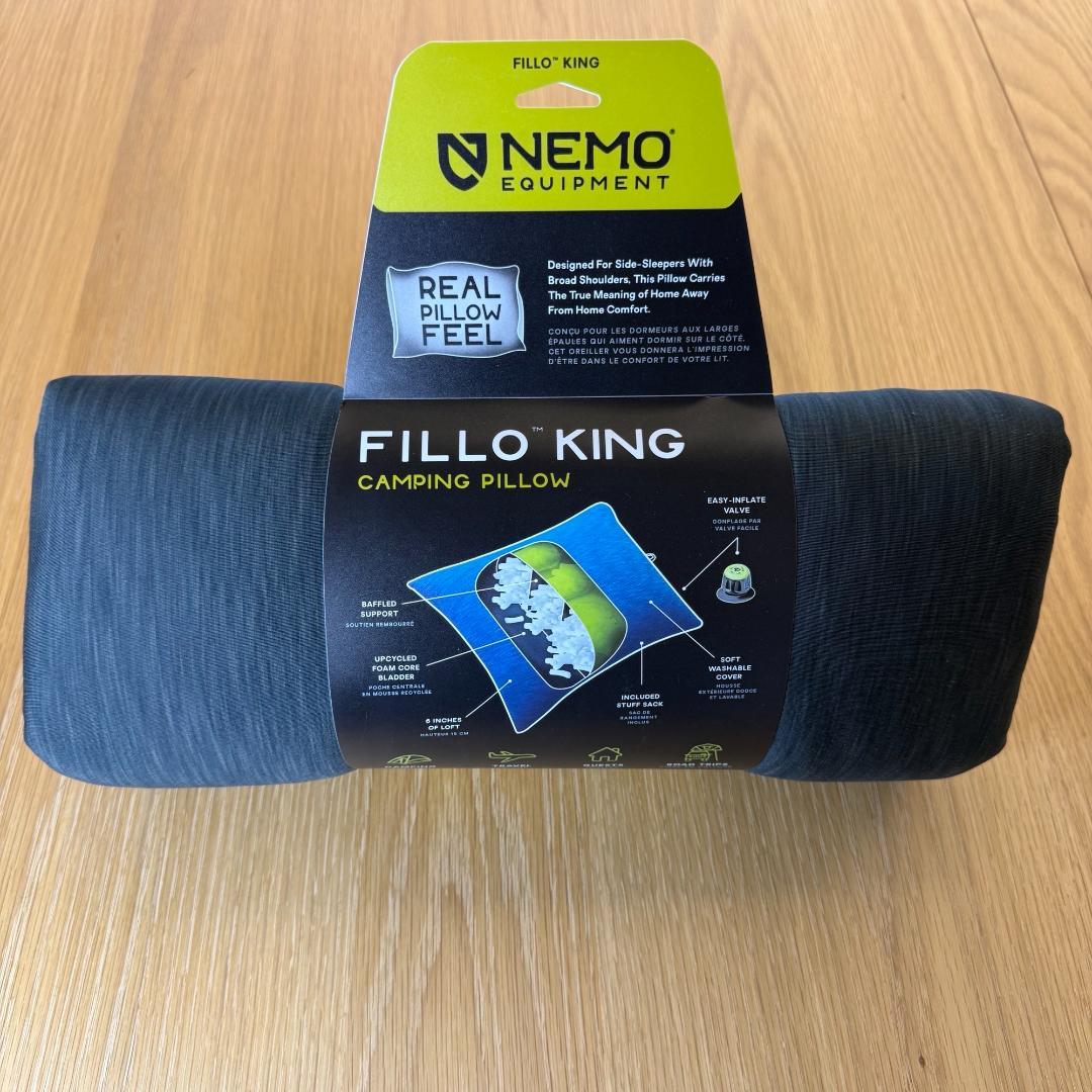 ★新品 NEMO Fillo King キャンプ枕