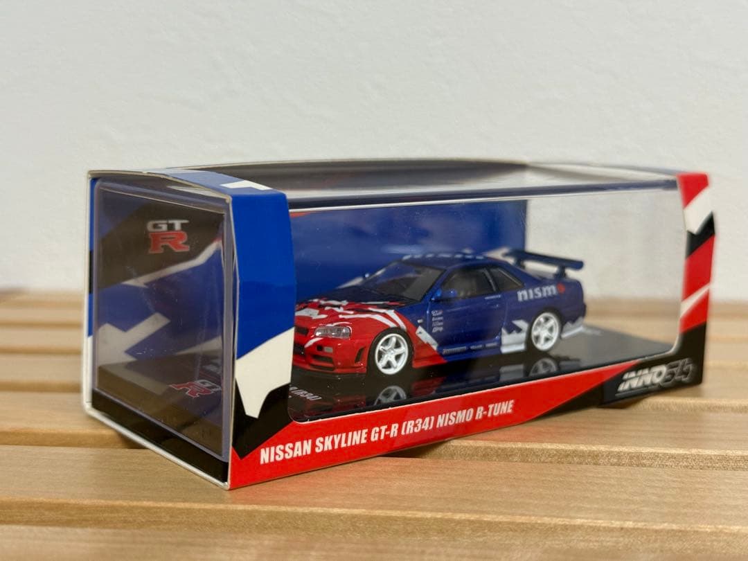 INNO64 1/64 日産SKYLINE GTR R34 NISMO