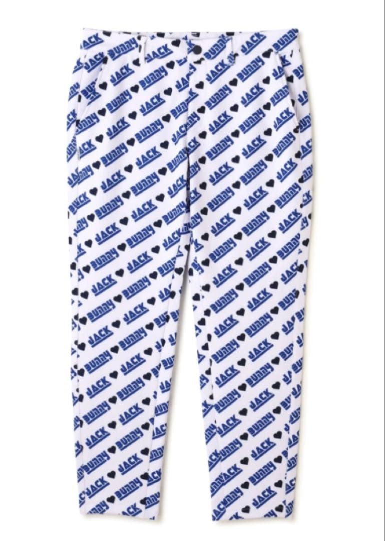 新品 ジャックバニー 2WAYストレッチツイルボンディングパンツ(5)L/白